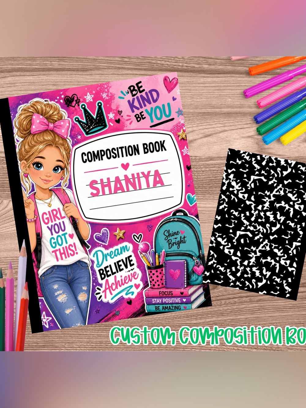 Custom Composition Book